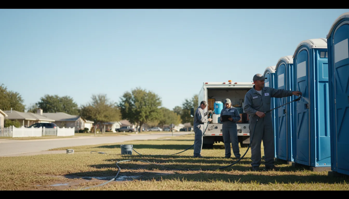 Long-Term Portable Toilet Rental in Freeport, OH near me